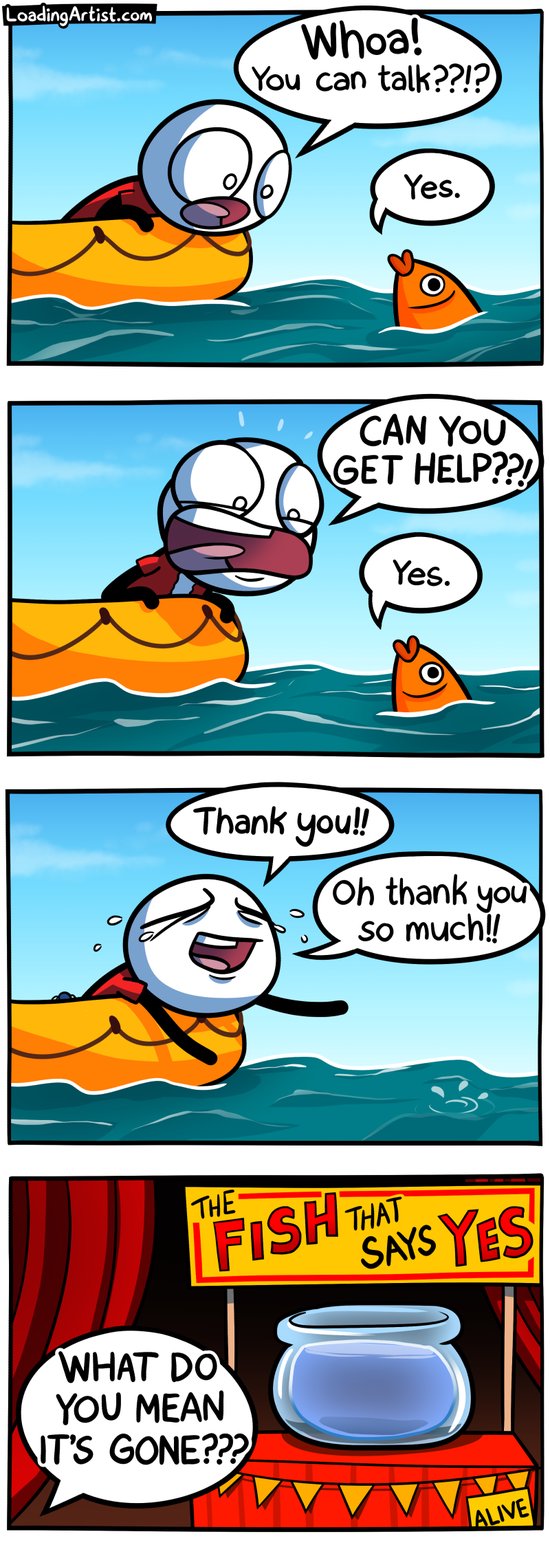 Fishing for Help Fishing for Help