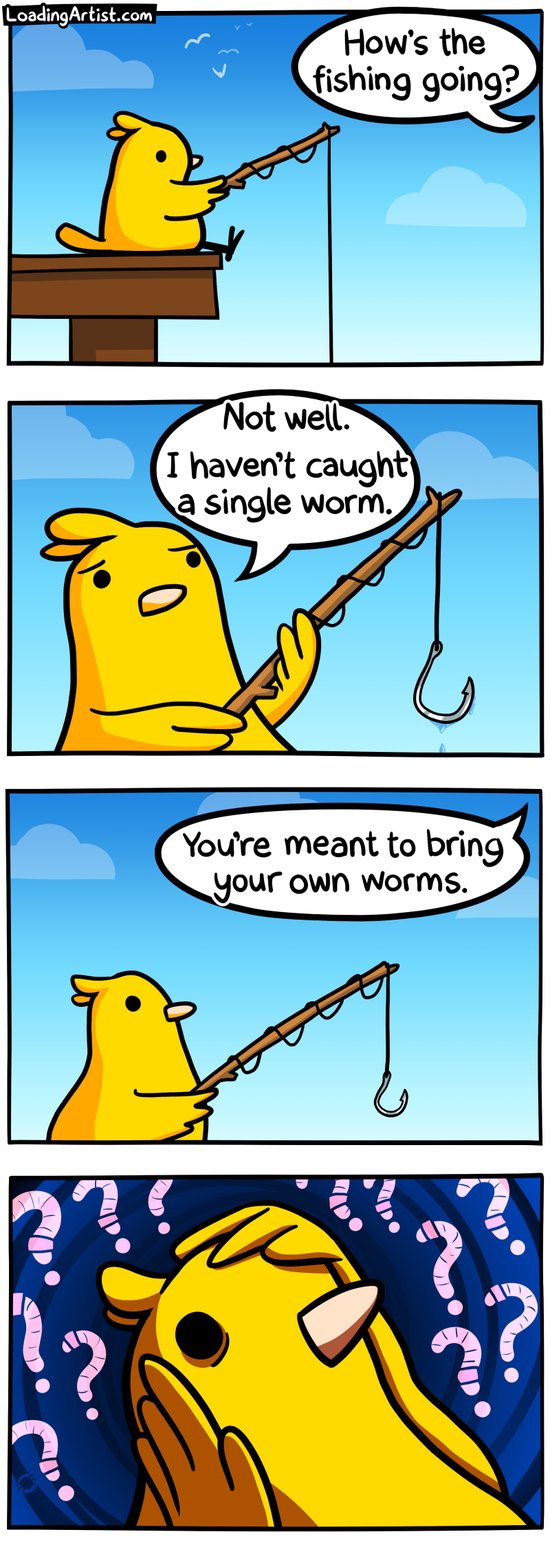 Hook, Line, and Thinker Hook, Line, and Thinker