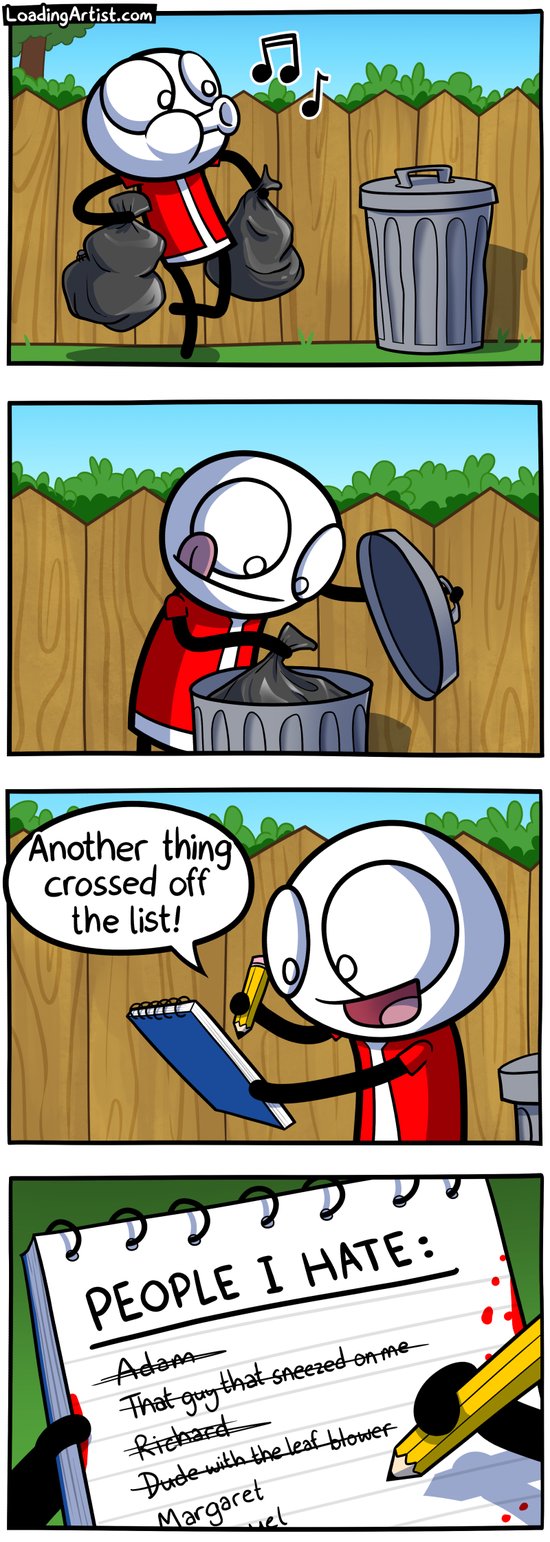 Taking Out the Trash Taking Out the Trash