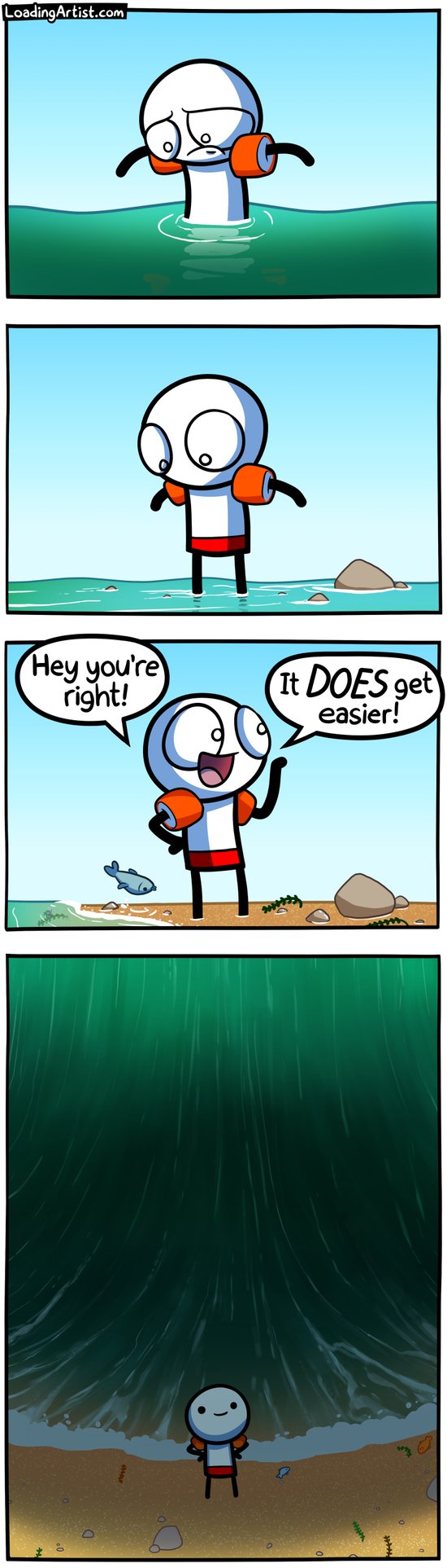 Wade and Sea