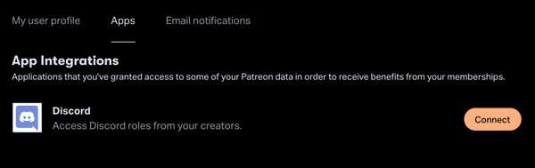 Patreon App Integrations