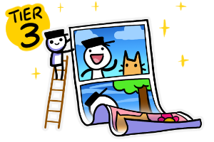 Banner to the bonus panels on Patreon